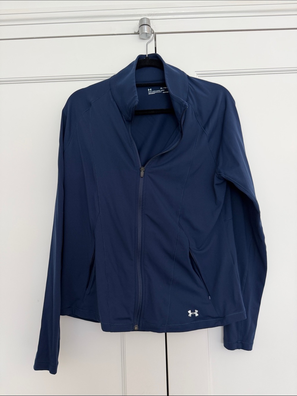 Under Armour Women's Navy Performance Zip Jacket